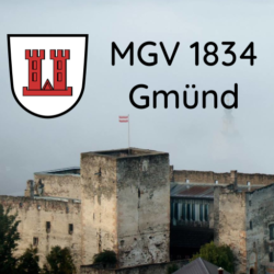 MGV 1834 Gmünd – 190 Jahre